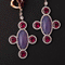 Boucles d'oreilles Boucles d'oreilles modernes en or jaune, platine et diamants 58 Facettes