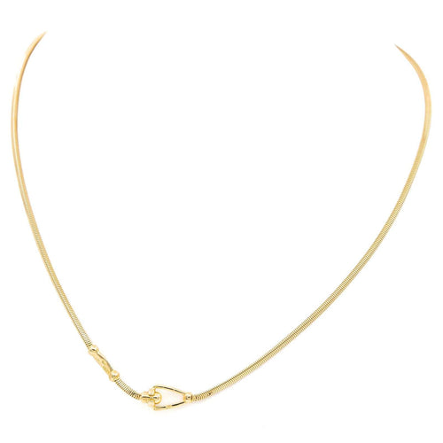 Collier Collier Maille miroir Or jaune 58 Facettes 2217574CN