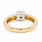 Bague 53 Bague Or jaune, Or blanc Diamant 58 Facettes 2218648CN