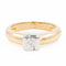 Bague 53 Bague Or jaune, Or blanc Diamant 58 Facettes 2218648CN