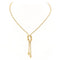 Collier Collier négligé maille serpent en or jaune 18 carats 58 Facettes 2220298CN