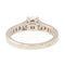 Bague 47 Cartier Bague Solitaire 1895 Platine Diamant 58 Facettes 2220708CN
