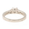 Bague 47 Cartier Bague Solitaire 1895 Platine Diamant 58 Facettes 2220708CN