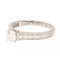 Bague 47 Cartier Bague Solitaire 1895 Platine Diamant 58 Facettes 2220708CN