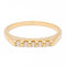 Bague 58.5 Bague Demi alliance Or jaune Diamant 58 Facettes 2225491CN