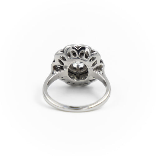 Bague 50 Bague Marguerite Platine Diamant 58 Facettes 2226833CN