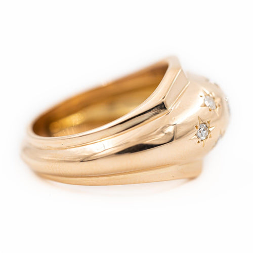 Bague 55 Bague Boule Or rose Diamant 58 Facettes 2229026CN