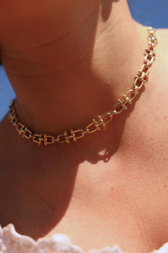 Collier Collier ras-de-cou en or jaune 18 carats 58 Facettes 2234146CN