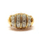 Bague 52 Bague ancienne diamants or jaune 58 Facettes