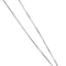 Collier Collier solitaire - Chaîne vénitienne en or blanc 18 ct et diamant 0,50 ct 58 Facettes 22378