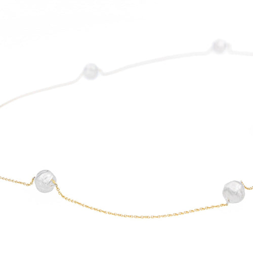 Collier Collier Sautoir Or jaune, Or blanc 58 Facettes 2238631CN