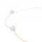Collier Collier sautoir en or jaune et or blanc 18 carats 58 Facettes 2238631CN