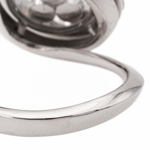 Bague 48 Chopard Happy Diamonds Emotion - Bague en or blanc et diamants 58 Facettes 2238633CN