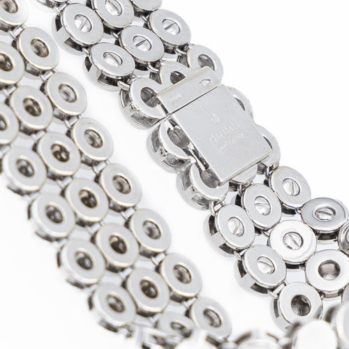 Bracelet Gucci Bracelet  Or blanc 58 Facettes 2238754CN