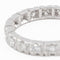 Bague 57 Bague Alliance Or blanc Diamant 58 Facettes 2242414CN