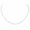Collier Collier - Maille vénitienne en or blanc 18 carats 58 Facettes 2242416CN