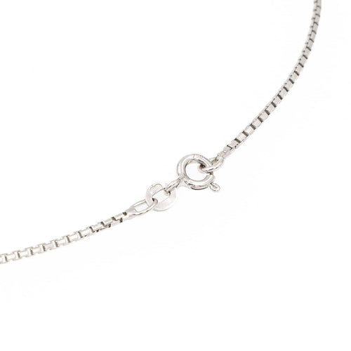 Collier Collier - Maille vénitienne en or blanc 18 carats 58 Facettes 2242416CN