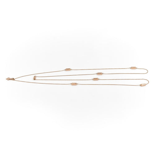 Collier Ginette NY Collier Sautoir  Or rose 58 Facettes 2246427CN