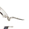 Boucles d'oreilles Boucles d’oreilles à bord ondulé en or blanc 18 ct 58 Facettes 22479