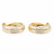 Boucles d'oreilles Boucles d’oreilles créoles en or jaune 18 carats et diamants 58 Facettes 2270386CN