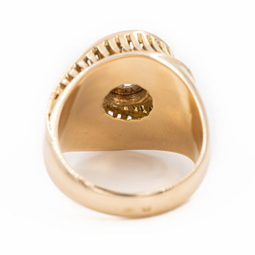 Bague 51 Bague Rétro Or jaune Diamant 58 Facettes 2270589CN