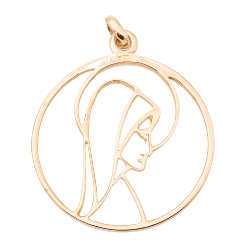 Pendentif Pendentif Vierge Or jaune 58 Facettes 2270839CN