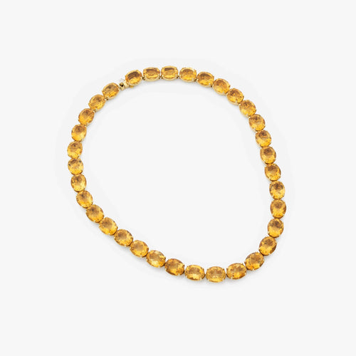Collier H. Stern - Collier étoiles en or jaune 18k et citrines 58 Facettes 22713