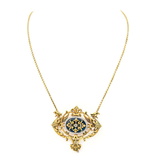 Collier Collier Or jaune Diamant 58 Facettes 2271573CN