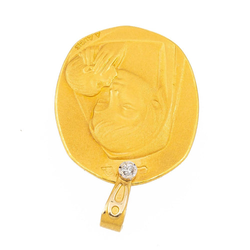 Pendentif Pendentif Religieux Or jaune Diamant 58 Facettes 2275412CN