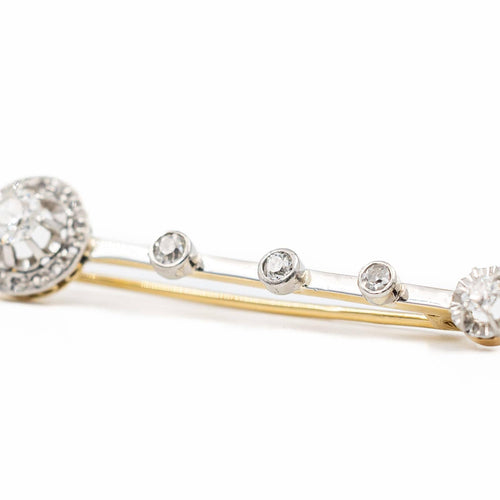 Broche Broche Or blanc, Or jaune Diamant 58 Facettes 2275512CN