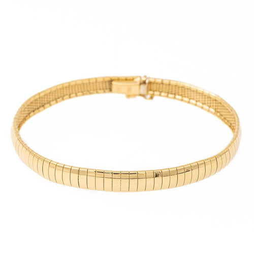 Bracelet Bracelet maille oméga en or jaune 18 carats 58 Facettes 2275530CN