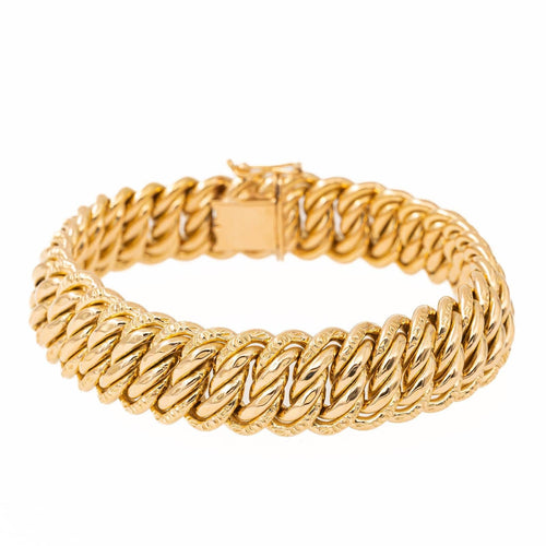 Bracelet Bracelet Maille américaine Or jaune 58 Facettes 2277587CN