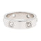 Bague 52 Bague Alliance Or blanc Diamant 58 Facettes 2282577CN
