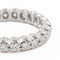 Bague 53 Alliance - Bague en or blanc 18 carats et diamants 58 Facettes 2282971CN