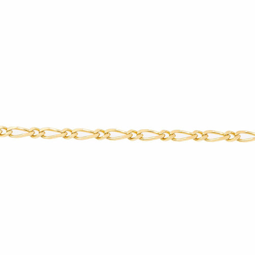 Bracelet Bracelet Figaro Or jaune 58 Facettes 2283459CN