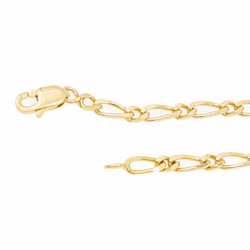 Bracelet Bracelet Figaro Or jaune 58 Facettes 2283459CN