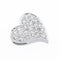 Pendentif Pendentif Cœur Or blanc Diamant 58 Facettes 2294580CN