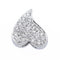 Pendentif Pendentif Cœur Or blanc Diamant 58 Facettes 2294580CN