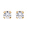 Boucles d'oreilles Boucles d'oreilles Puces Or jaune Diamant 58 Facettes 2295036CN