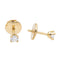Boucles d'oreilles Boucles d'oreilles Puces Or jaune Diamant 58 Facettes 2295036CN