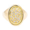 Bague 54 Bague chevalière en or jaune 18 carats et diamants 58 Facettes 2301445CN