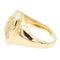 Bague 54 Bague chevalière en or jaune 18 carats et diamants 58 Facettes 2301445CN