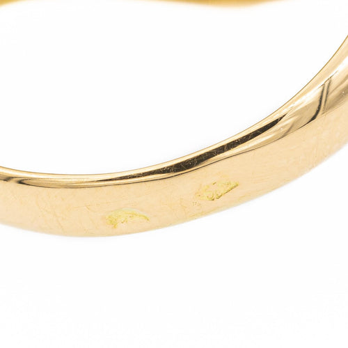 Bague 54 Bague chevalière en or jaune 18 carats et diamants 58 Facettes 2301445CN