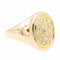 Bague 54 Bague Chevalière Or jaune Diamant 58 Facettes 2301445CN