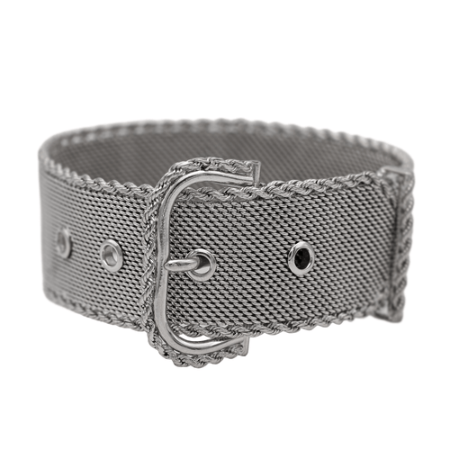 Bracelet Bracelet Ceinture Or blanc 58 Facettes 2303182CN