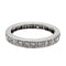 Bague 53 Alliance - Bague en or blanc 18 carats et diamants 58 Facettes 2303185CN