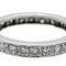 Bague 53 Bague Alliance Or blanc Diamant 58 Facettes 2303185CN