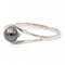 Bague 53.5 Bague en or blanc 18 carats sertie d’hématite 58 Facettes 2303215CN