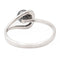 Bague 53 Bague Or blanc Hématite 58 Facettes 2303215CN