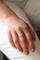 Bague 53 Bague demi-alliance en or blanc 18 carats et diamants 58 Facettes 2303326CN